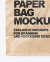 Kraft Paper Bag Mockup