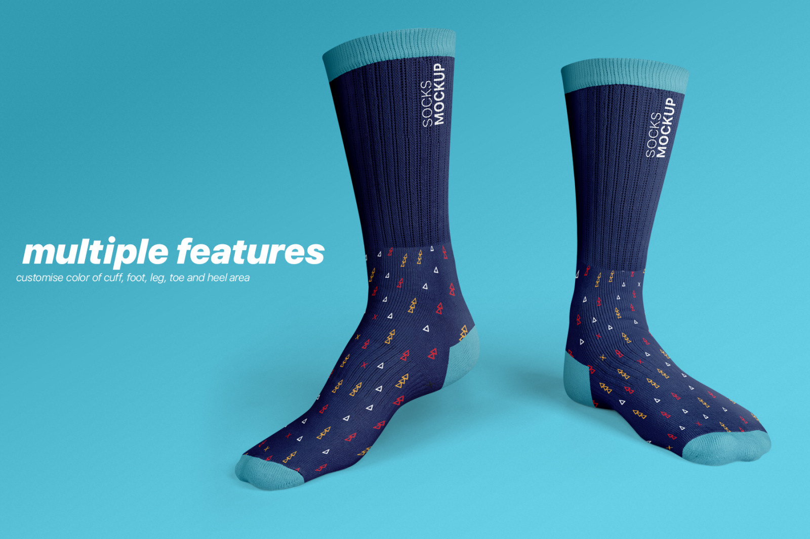 Socks Mockup Set Socks Mockup Set