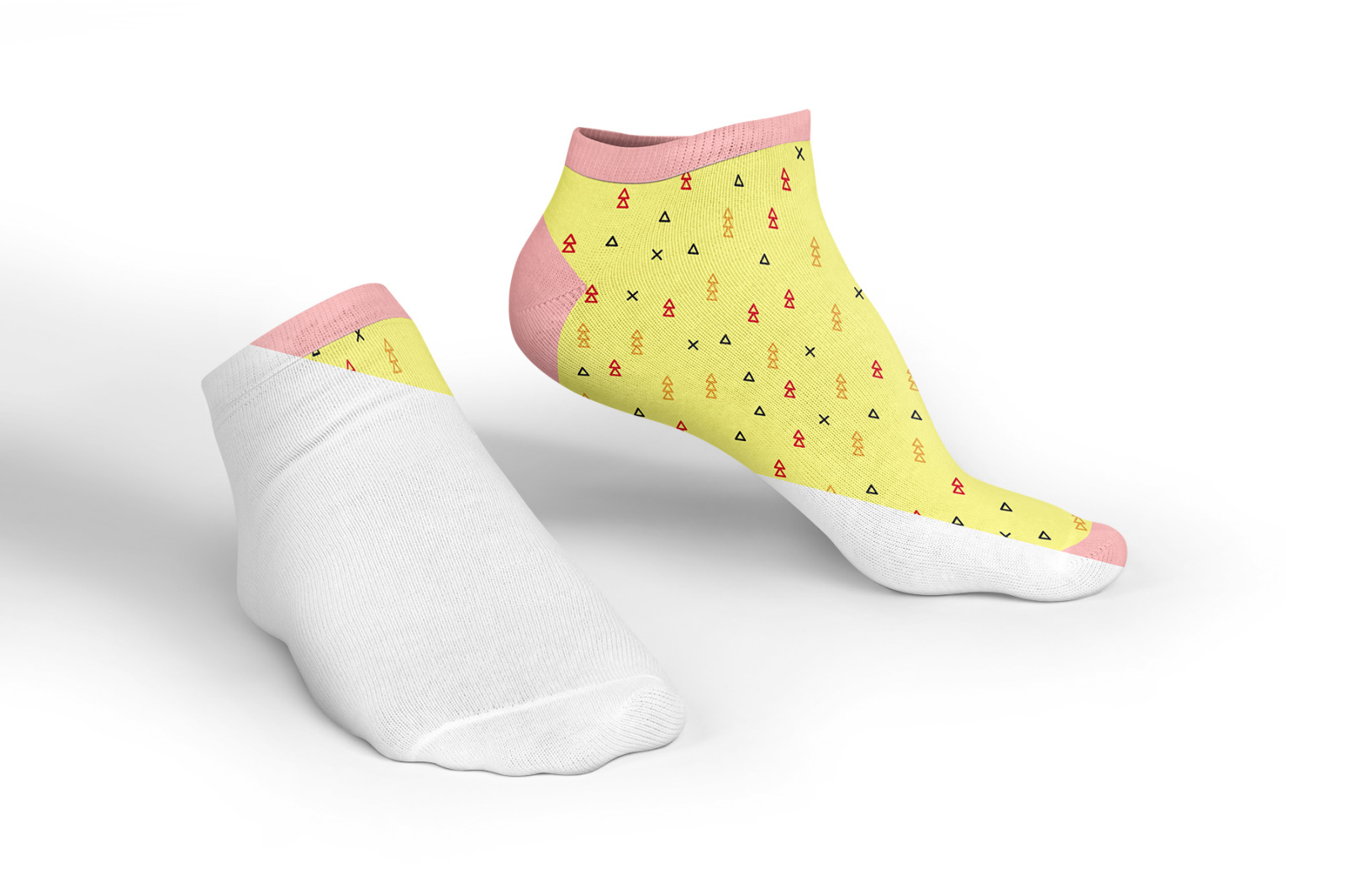 Socks Mockup Set Socks Mockup Set