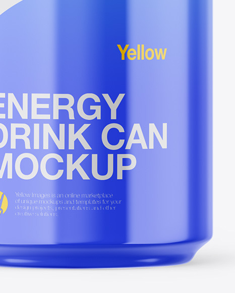 Glossy Can Mockup Glossy Can Mockup