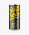 Metallic Can W/ Glossy Finish Mockup Metallic Can W/ Glossy Finish Mockup
