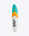 Funboard Surfboard Mockup - Right Side View