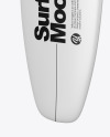 Funboard Surfboard Mockup - Right Side View