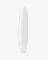 Funboard Surfboard Mockup - Left Side View