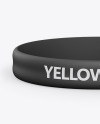 Matte Silicone Wristband Mockup