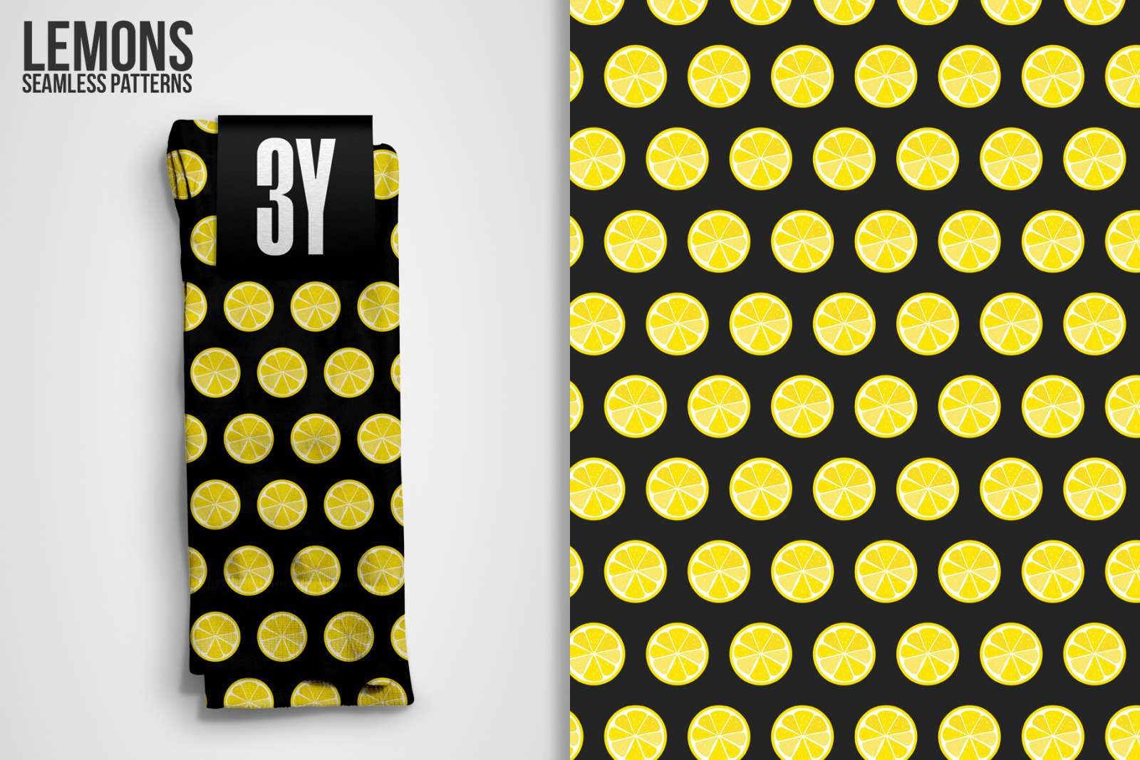 Lemons Seamless Patterns Lemons Seamless Patterns