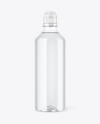 Clear PET Water Bottle Mockup