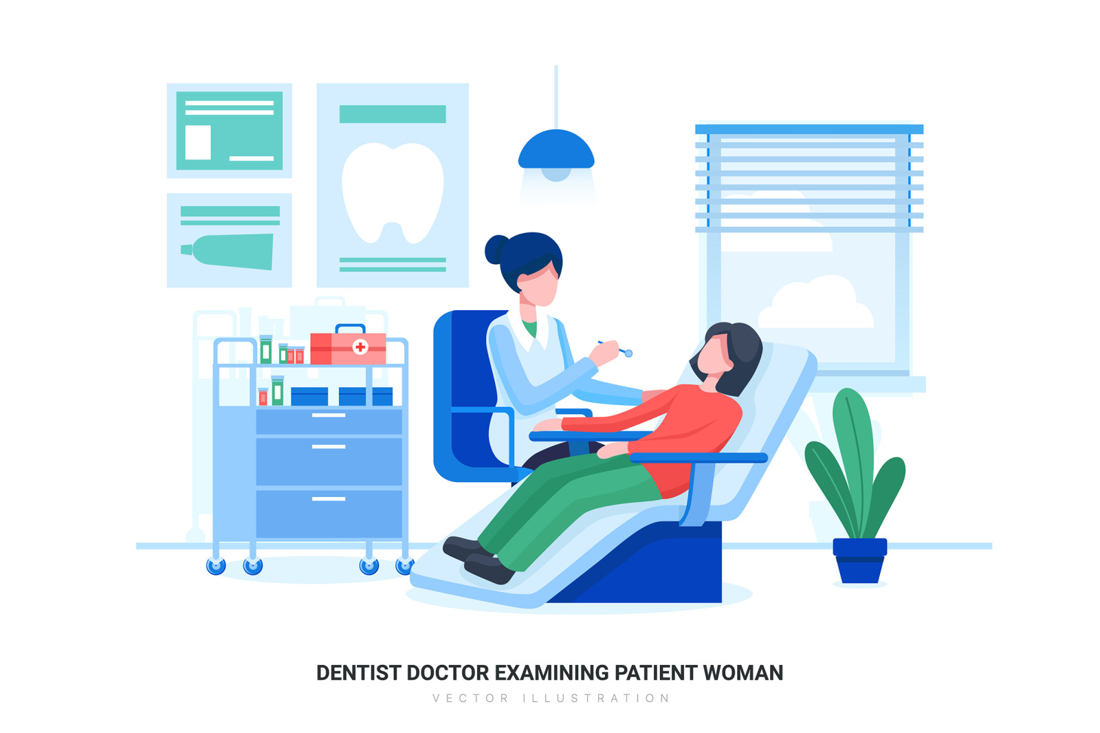 Hospital and Healthcare Vector Scenes Hospital and Healthcare Vector Scenes
