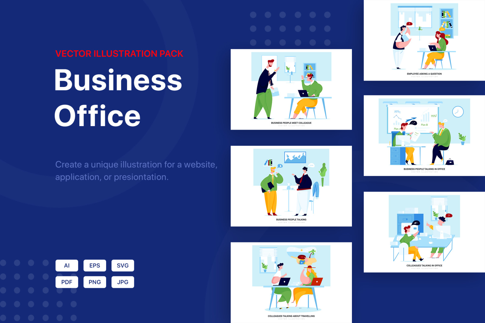 Business Vector Scenes Business Vector Scenes