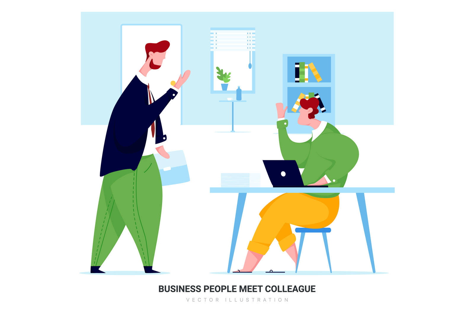 Business Vector Scenes