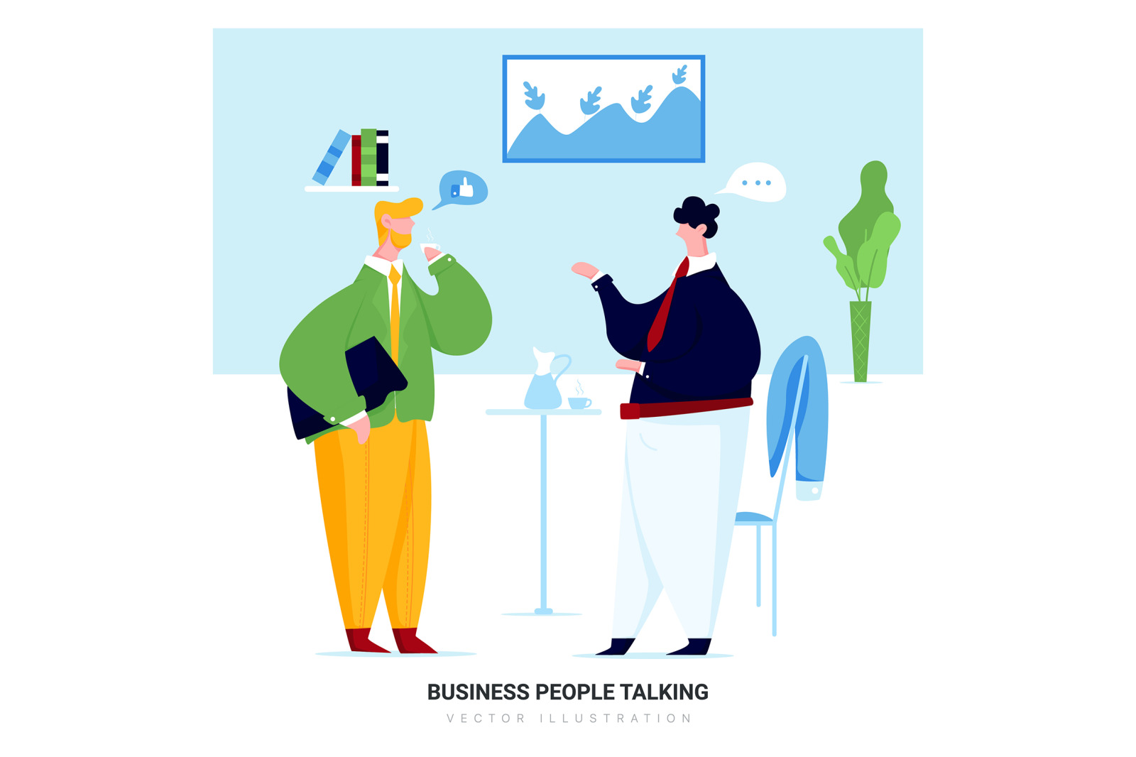 Business Vector Scenes Business Vector Scenes