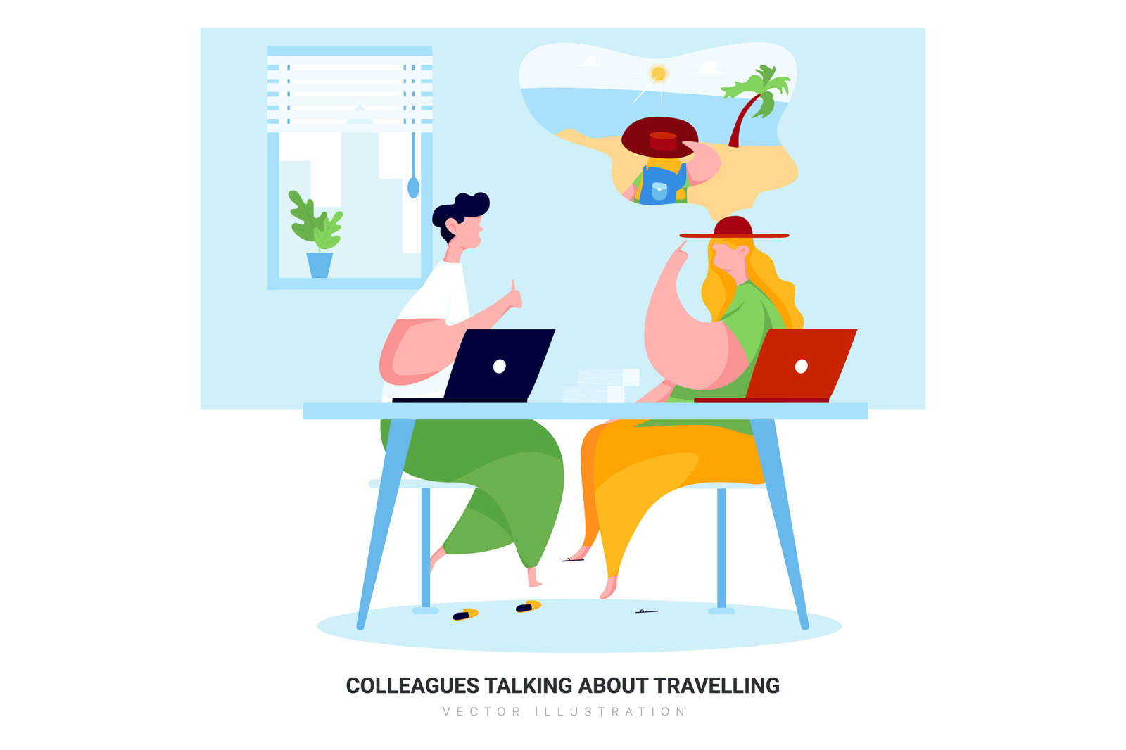 Business Vector Scenes Business Vector Scenes