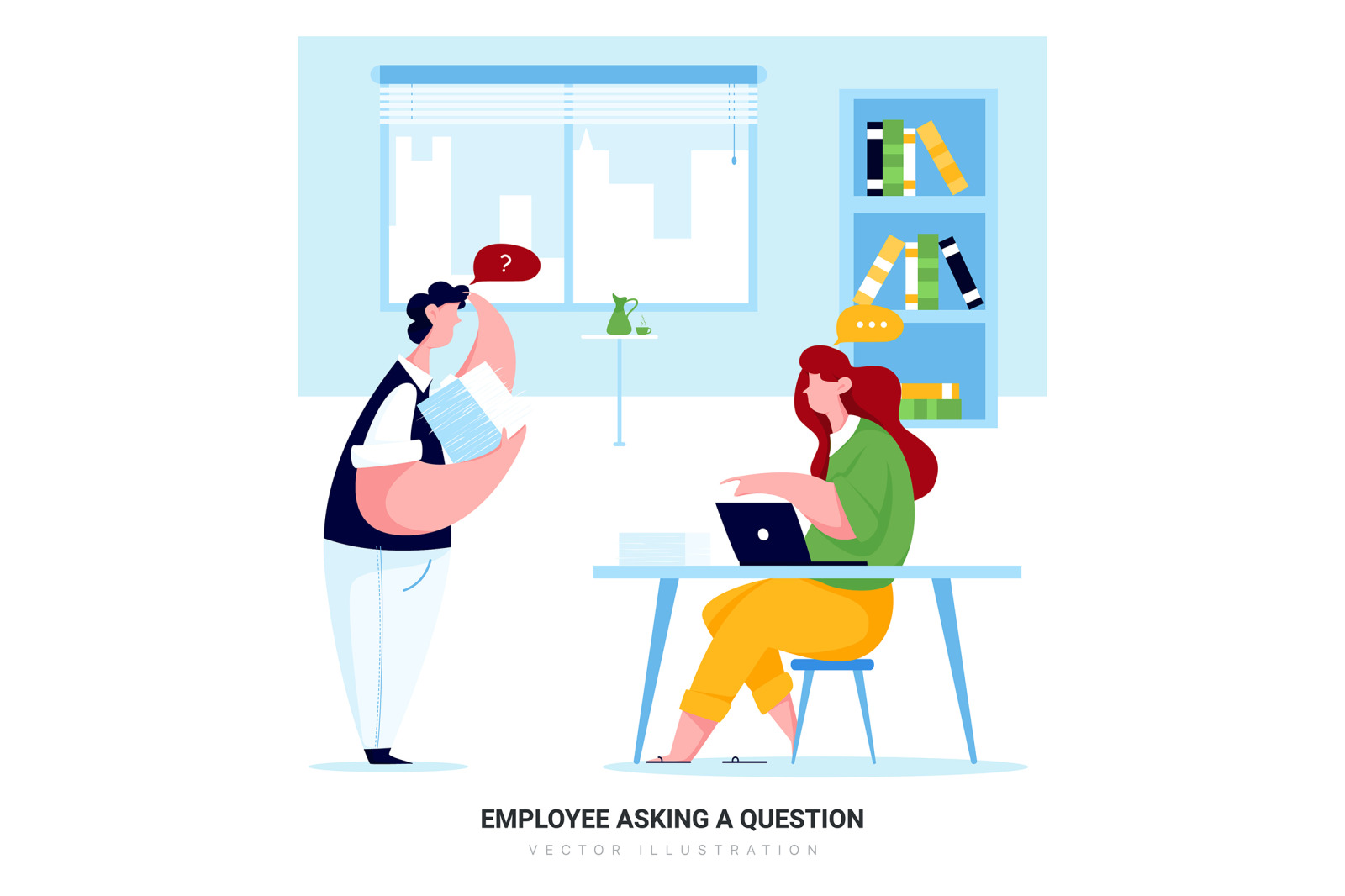 Business Vector Scenes Business Vector Scenes
