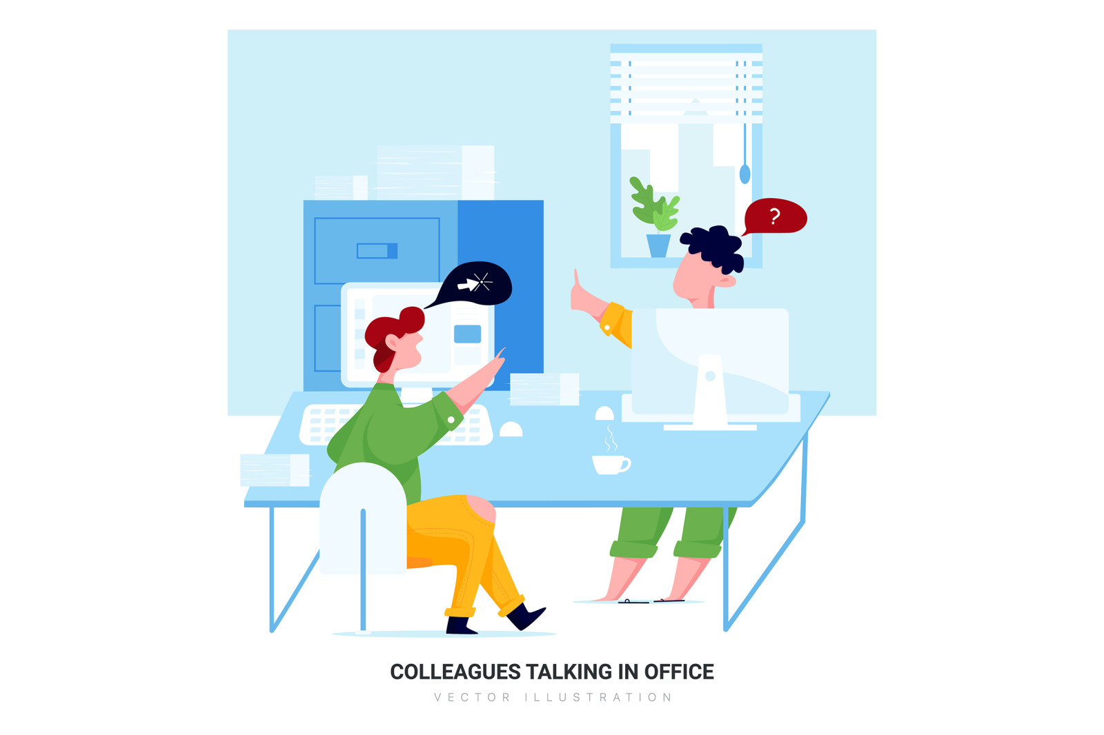 Business Vector Scenes Business Vector Scenes