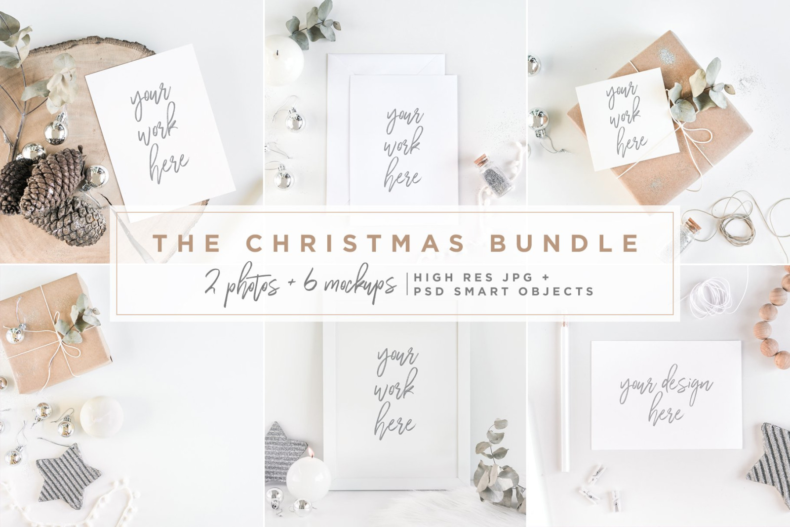 The Christmas Bundle - Mockups The Christmas Bundle - Mockups
