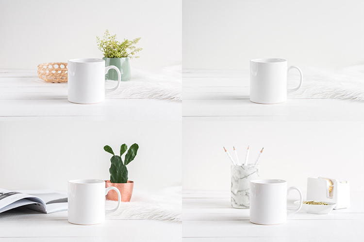 The Coffee Mug Bundle - 12 Mockups The Coffee Mug Bundle - 12 Mockups