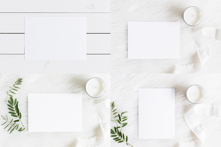 Green & White Mockups Bundle - 2 Bonus Green & White Mockups Bundle - 2 Bonus