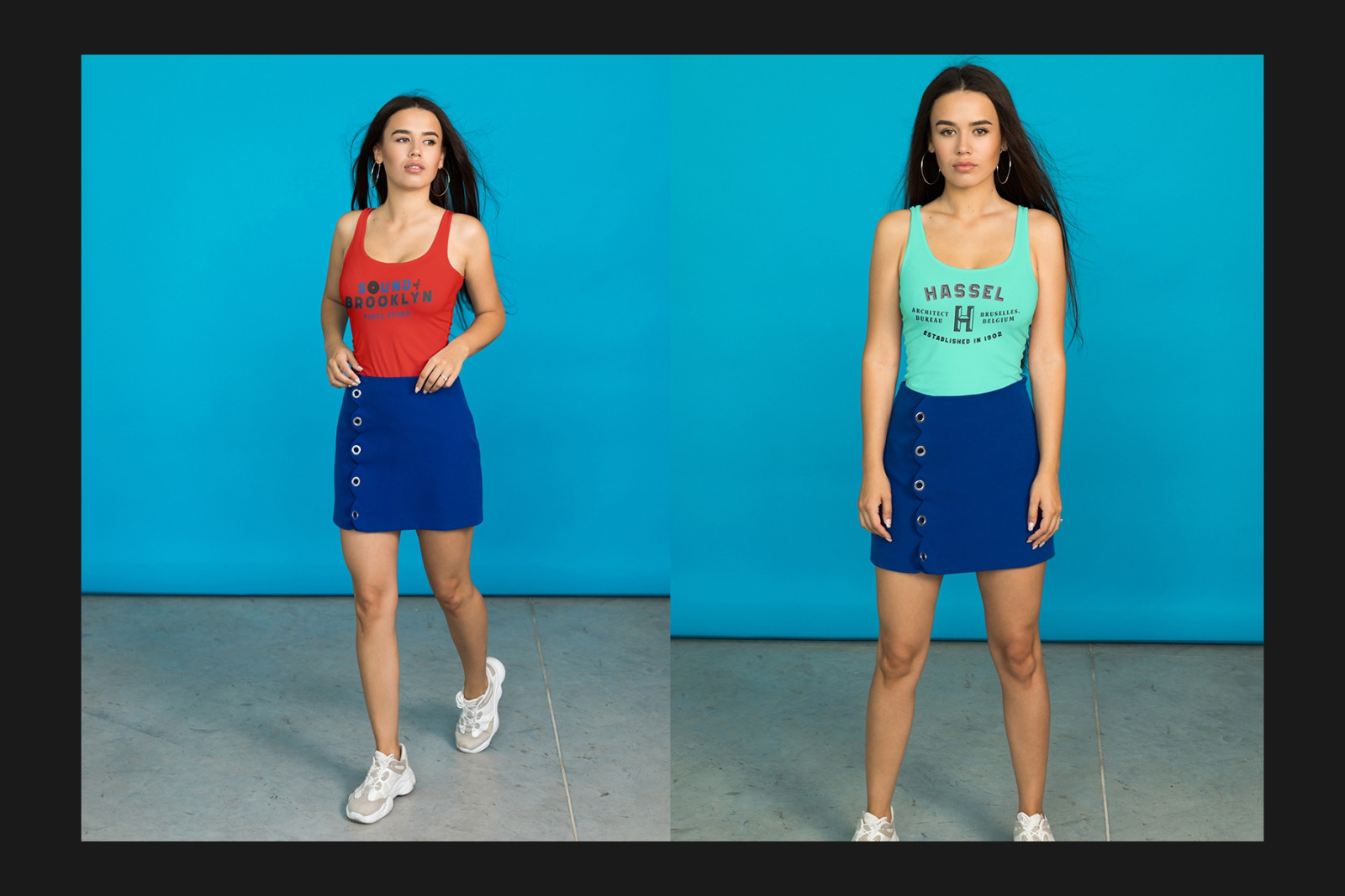 Tank-Top Mock-Up Set