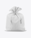 Fabric Sack Mockup - Front View