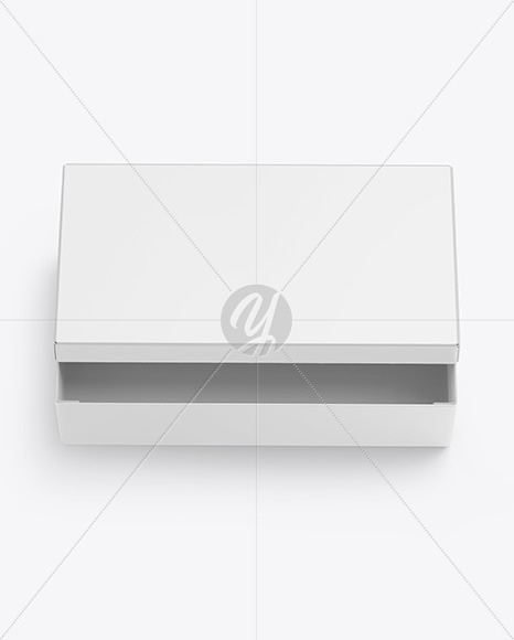 Matte Shoes Box Mockup