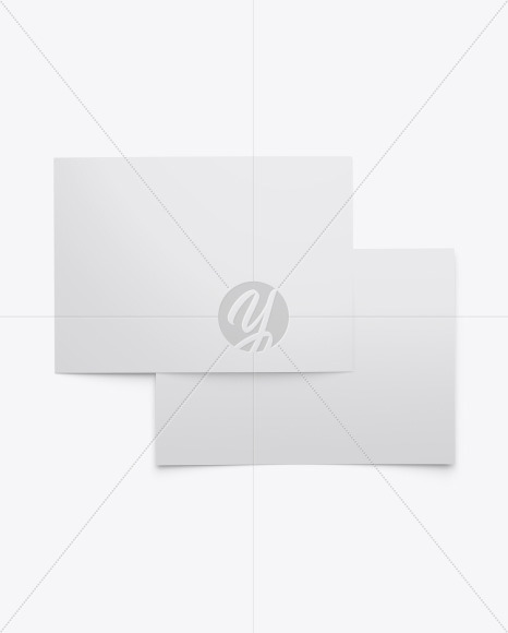 Matte A5 Postcard Mockup