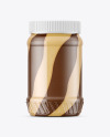 Duo Chocolate Spread Jar Mockup Duo Chocolate Spread Jar Mockup