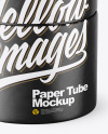 Matte Paper Tube