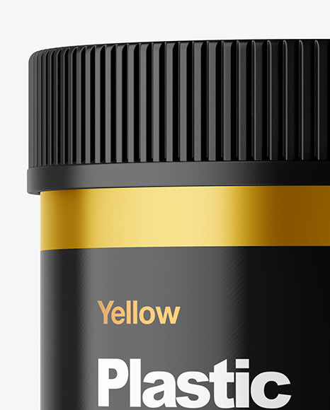 Metallic Jar Mockup
