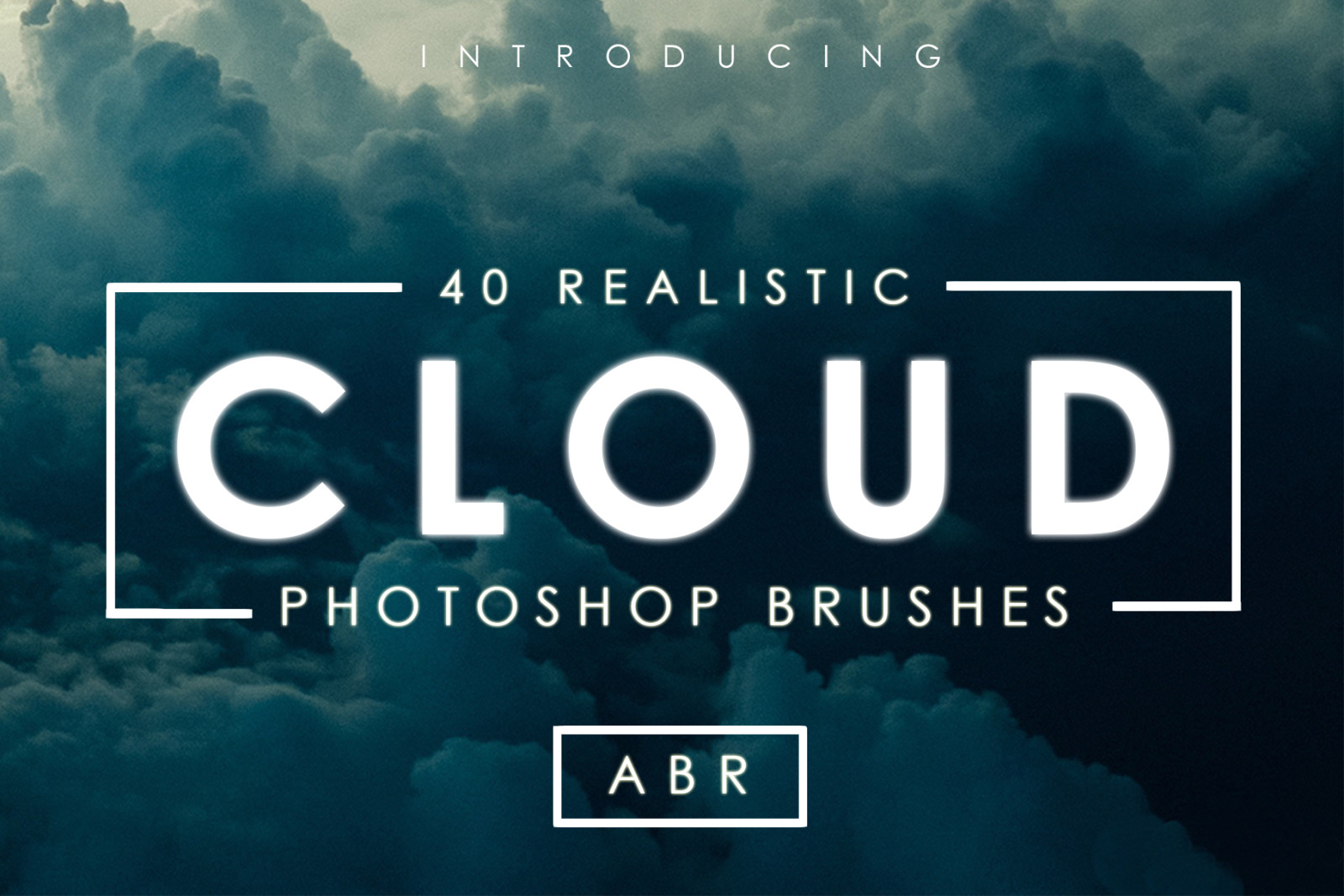 40 Cloud Brushes for Photoshop