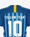 Men’s Soccer Jersey Mockup – Back View