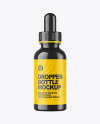 Glossy Dropper Bottle Mockup