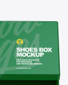 Paper Shoes Box Mockup