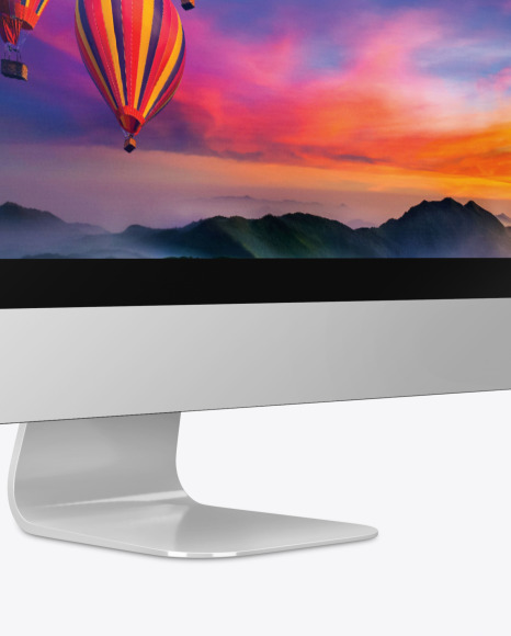 iMac Pro Mockup - Left Side View