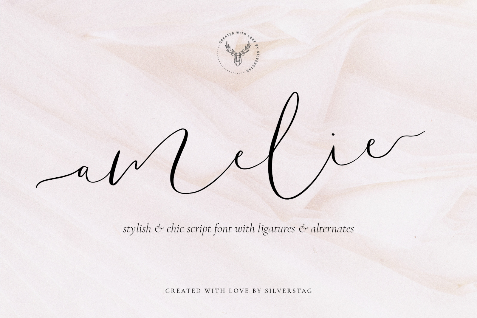 Amelie - Chic &amp; Elegant Script Font