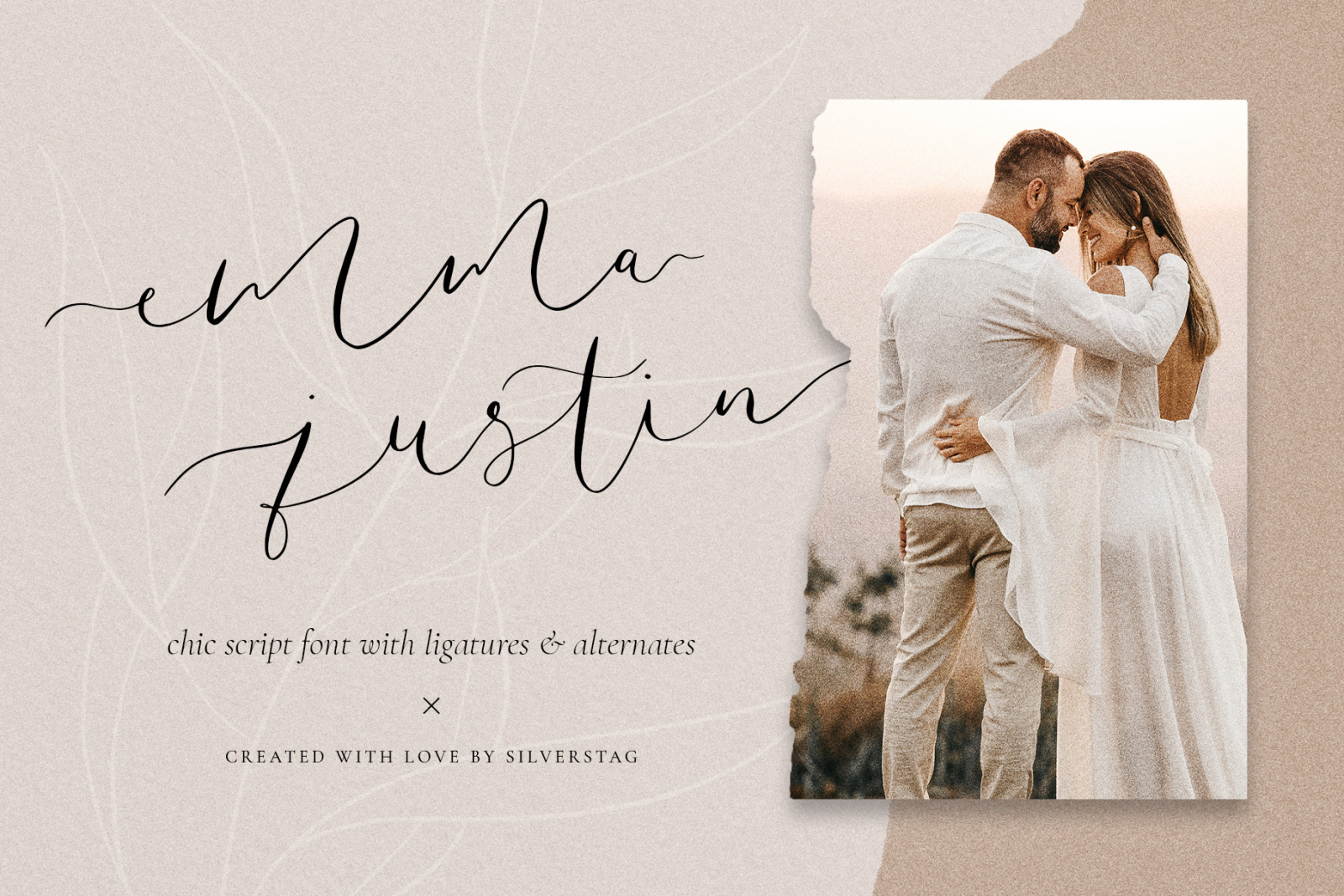 Amelie - Chic & Elegant Script Font Amelie - Chic & Elegant Script Font