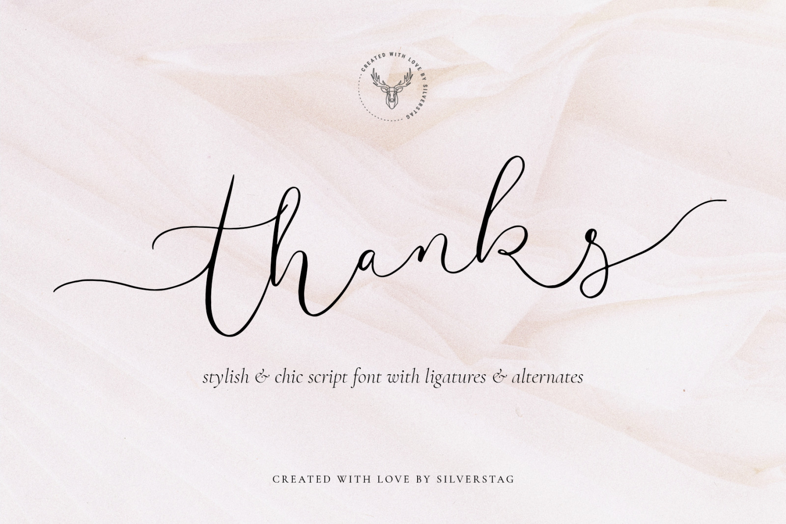 Amelie - Chic & Elegant Script Font Amelie - Chic & Elegant Script Font