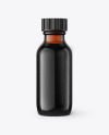 30ml Amber Glass Bottle Mockup 30ml Amber Glass Bottle Mockup
