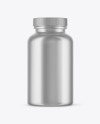 Metallic Bottle Mockup