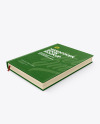 Hardcover Book w/ Fabric Cover Mockup