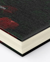 Hardcover Book w/ Fabric Cover Mockup