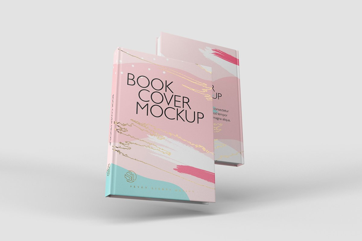 Book Cover Mockup Set