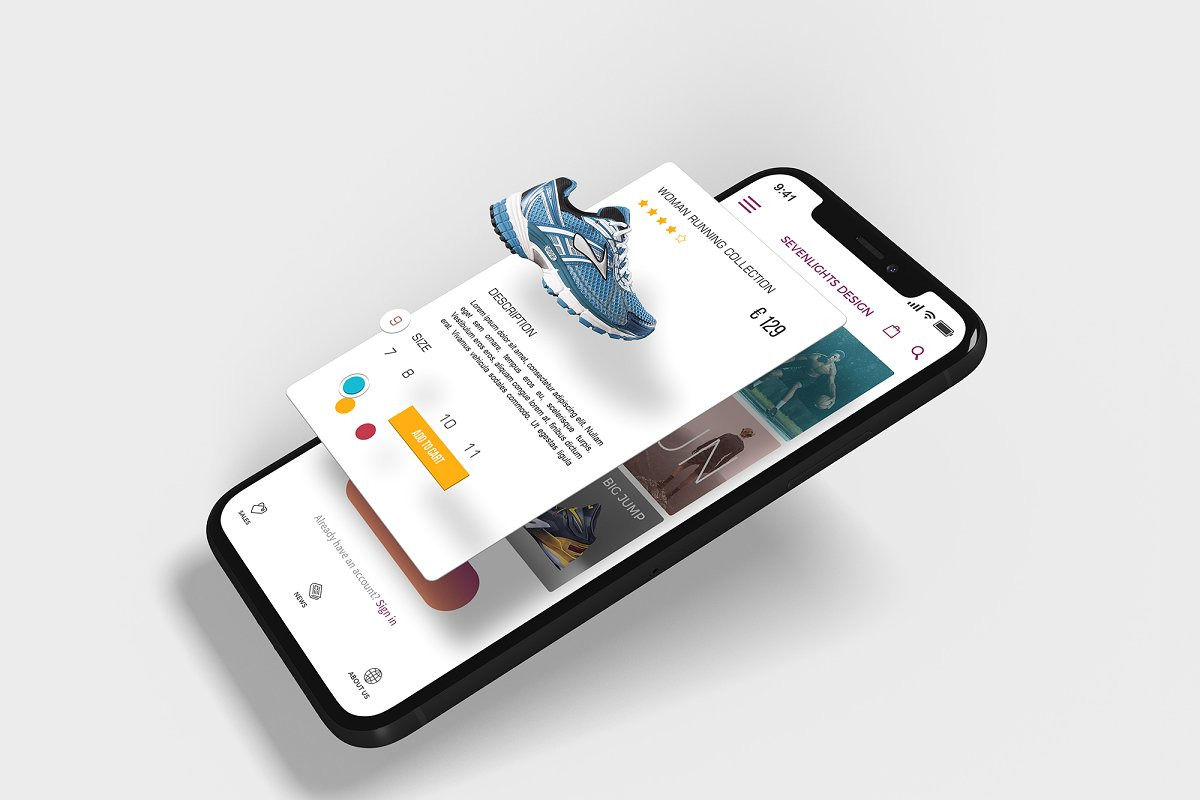 iPhone X Multilayer Mockup Set iPhone X Multilayer Mockup Set