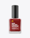 Nail Polish Bottle Mockup Nail Polish Bottle Mockup