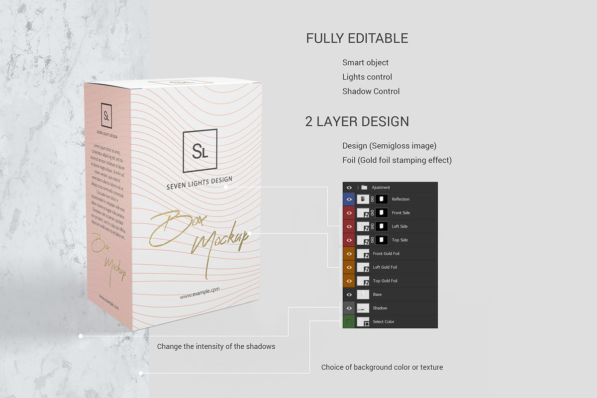 Box / Packaging Mockup Box / Packaging Mockup