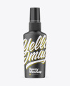 Matte Spray Bottle Mockup