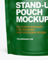 Paper Stand-up Pouch Mockup