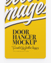 Door Hanger Mockups