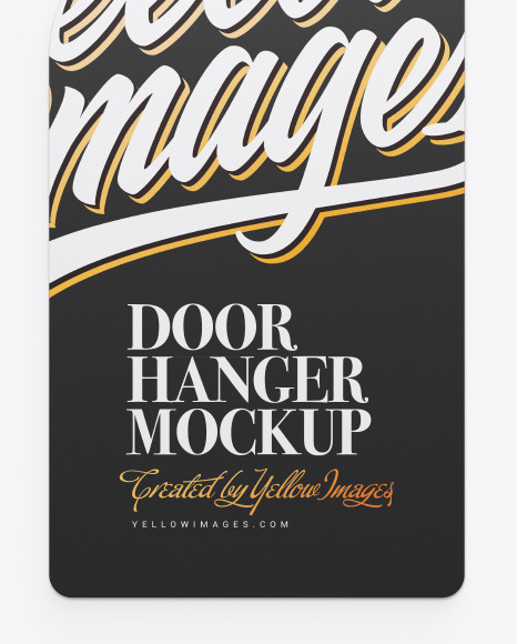 Door Hanger Mockups