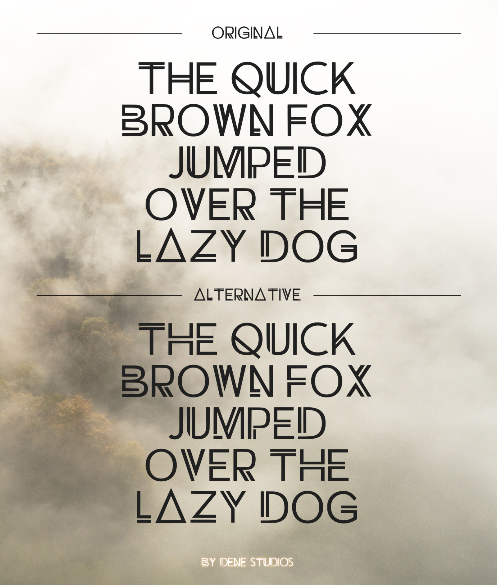 Myrkheim - A Norse Inspired Typeface