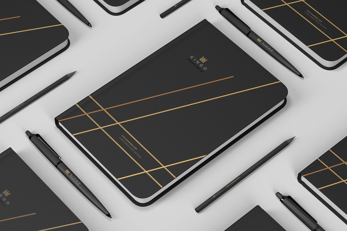 Stationery Branding Mockup Set Stationery Branding Mockup Set